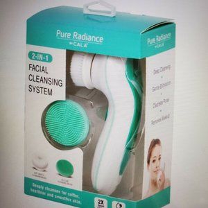PURE RADIANCE CALA FACIAL CLEANSING SYSTEM MINT  (2-In-1) 2 X SPEED CONTROL
